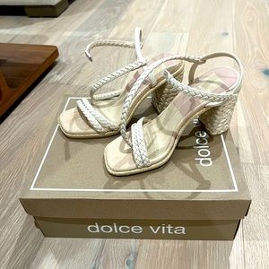 Dolce Vita Oro Ankle Strap High Heel Sandals